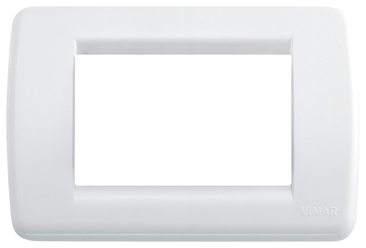VIMAR Placca Rondò 3M bianco brillante - 16763.01