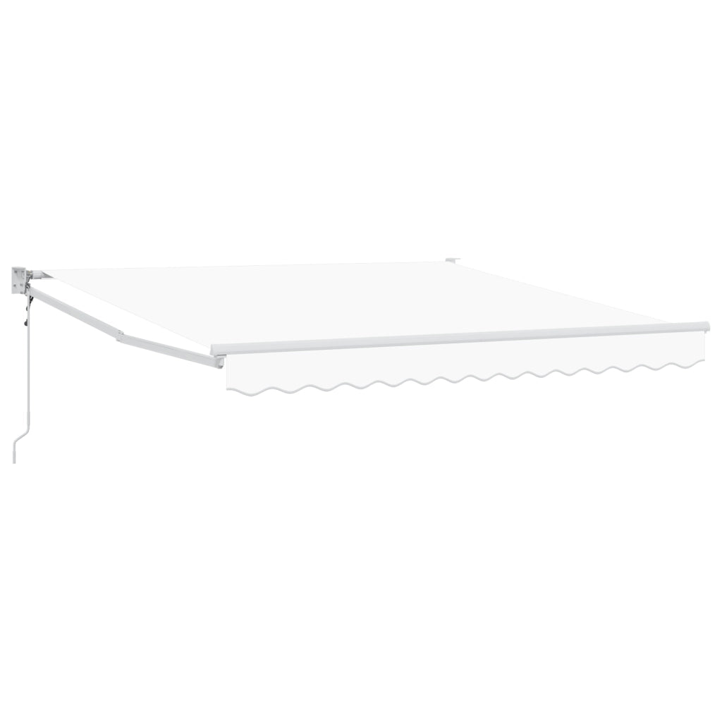Tenda retrattile automatica  Bianca 350x250 cm