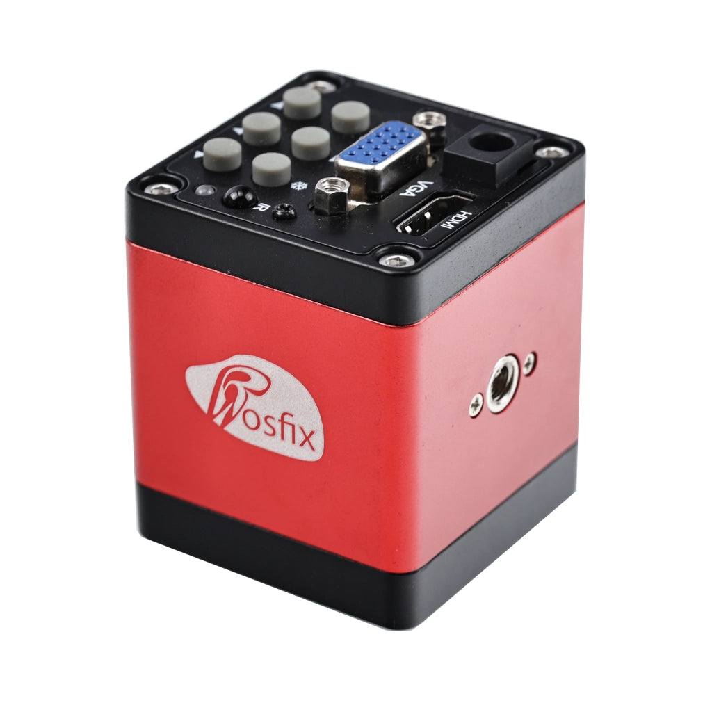 Mikroscopio Digitale Earth Pro MCEP-0.5X-PZRR – Zoom 7-45x, Braccio Regolabile | Illuminatore 56xLED, Camera Draco Red