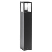 GALACT Bollard da Giardino Antracite E27 IP65 - Lampione a Paletto in Alluminio Pressofuso per Illuminazione Esterna - Rossini Group