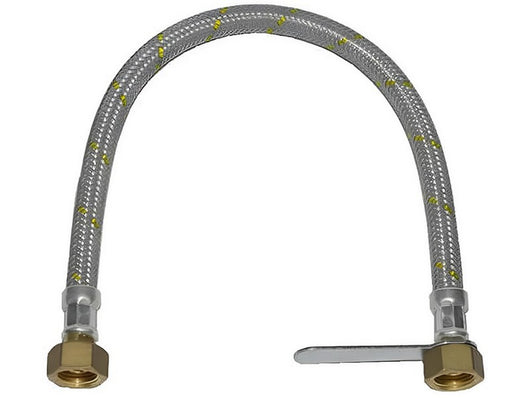 tubo flessibile per centraline gas con chiave attacco 1/2 ff  cm. 70 cod:ferx.vit53749