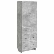 Set di armadi 2 pcs Grigio Cemento 66 x 34,5 x 90 cm 3416379