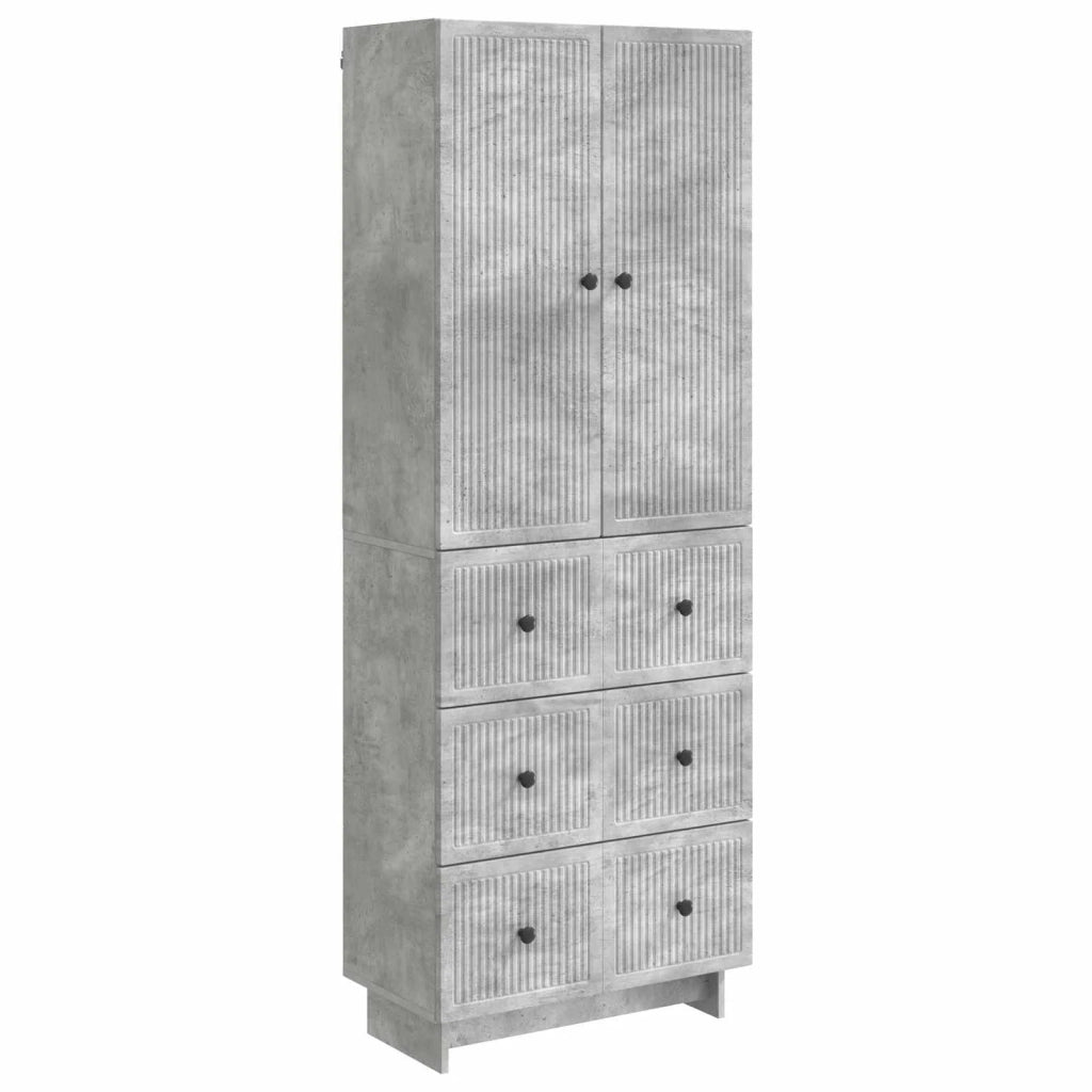 Set di armadi 2 pcs Grigio Cemento 66 x 34,5 x 90 cm 3416379
