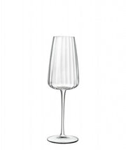 Set 4 Calice Vino Sparkling Wine in Vetro Optica 21 cl Luigi Bormioli