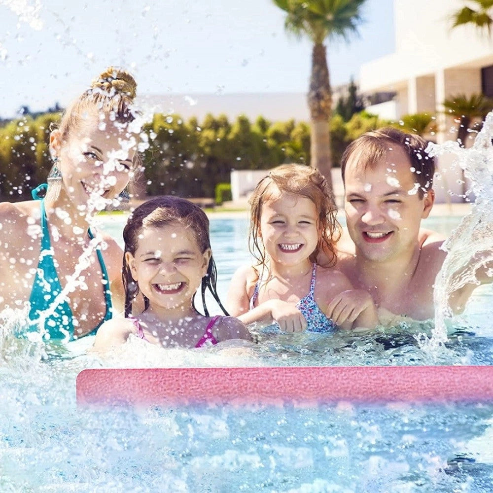 Trade Shop - Tubo Galleggiante Per Piscina ø6x150cm Rosa Per Esercizi Giochi In Acqua 062899d -