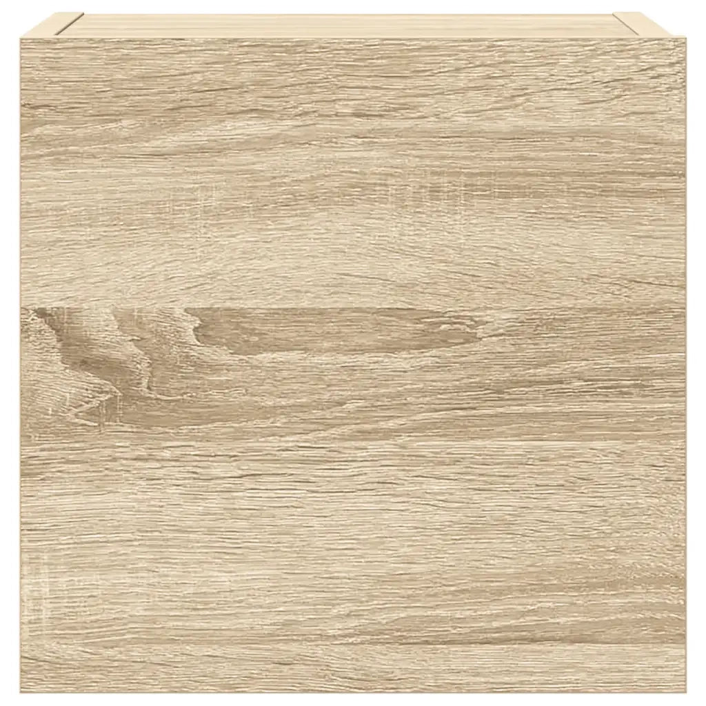 Set di Mobili TV 7 pz-Credenza per TV Rovere Sonoma in Legno Multistrato
