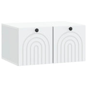 Mobile Porta TV da Muro Bianco 59,5 x 41 x 30 cm 898165