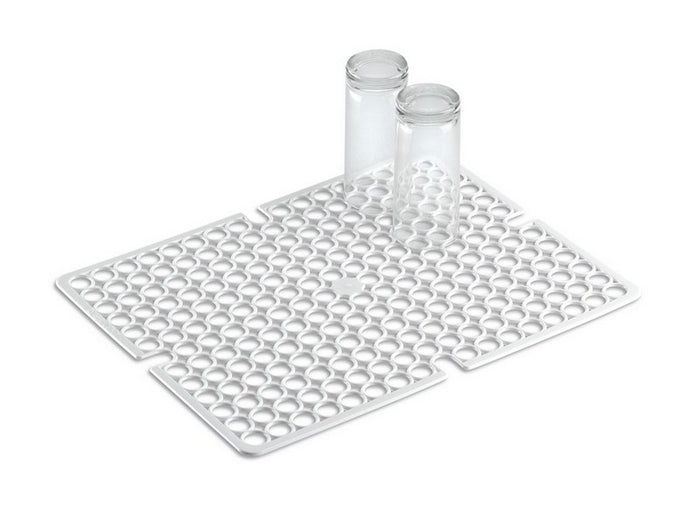 tappeto per lavello bianco cm. 42x32 cod:ferx.vit31756