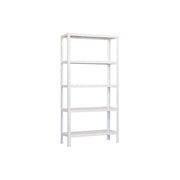 Scaffale in metallo Simon Rack senza viti colore bianco 5 ripiani 1800x800x400 mm Made in Spain