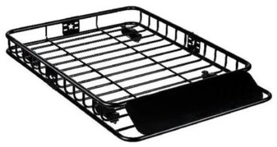 Raccordo autoportante universale - Nero - Alluminio - 163x99x15.2 cm - Raccordo bagagli - Capacità di carico 90.7 KG - Raccordo per tetto con mandrino di carico