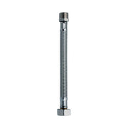 TUBO flessibile gomma DN10  1/2"M-1/2"F L 60 CM bagno lavandino