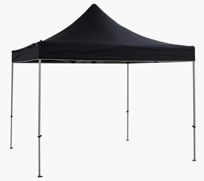 Gazebo NERO 3 x 3 Alluminio 45 mm - Senza pareti laterali