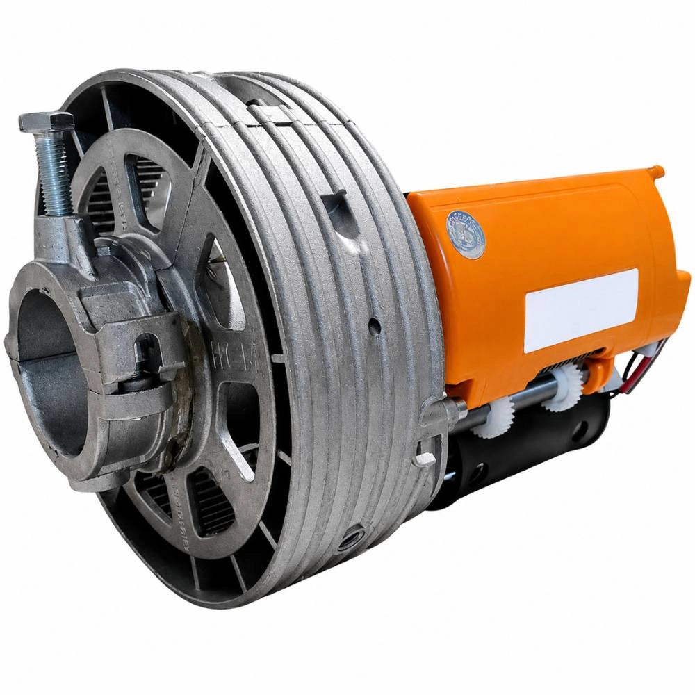 Motore centrale per serrande 170 kg con elettrofreno 230 v asse 48-68 mm