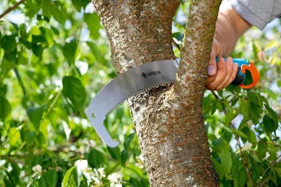 Sistema Combinato per Potatura 300 PP Curvo - Lamezza 315 mm, Manico a Spiga, Lamea Dura a Cromatura, Fermo Slittato, Precisione di Taglio - 8738-20