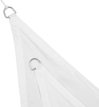 Vela ombreggiante triangolare 3 x 3 x 3 m bianca 13_0002938