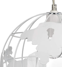 Lampada da parete lampada da terra decorazione di design con paralume a sospensione globo bianco sferico 13_0001352_2