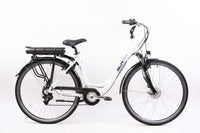 Bici elettrica SCH E-Moving 28'' city Bianca