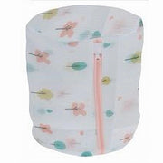 Trade Shop - Sacchetto Lavanderia Lavaggio Rete Cerniera Biancheria 20x30 Cm A Fantasia 87434 -