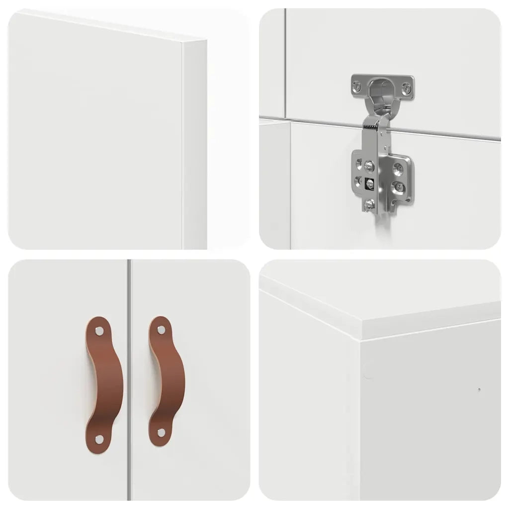Struttura letto con contenitore-Giroletto con contenitore Bianco 100 x 200 cm