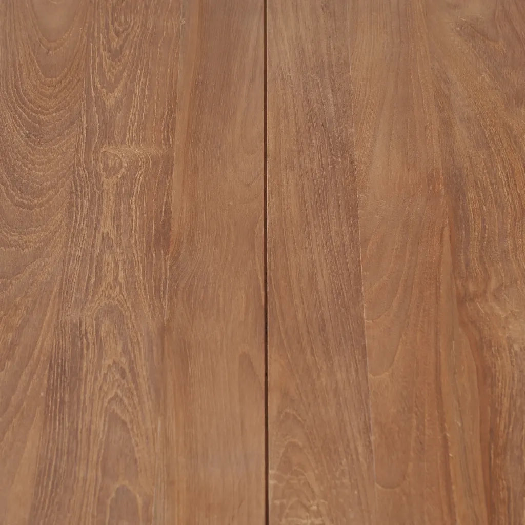 Tavolino da Salotto Legno Massello di Teak Naturale 60x60x40 cm 246956
