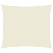 Parasole a vela | Telo Ombra | Vela da ombra Oxford Rettangolare 2x2,5 m Crema