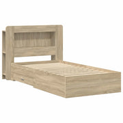 Telaio del letto con storage Rovere Sonoma 75 x 190 cm 3433805