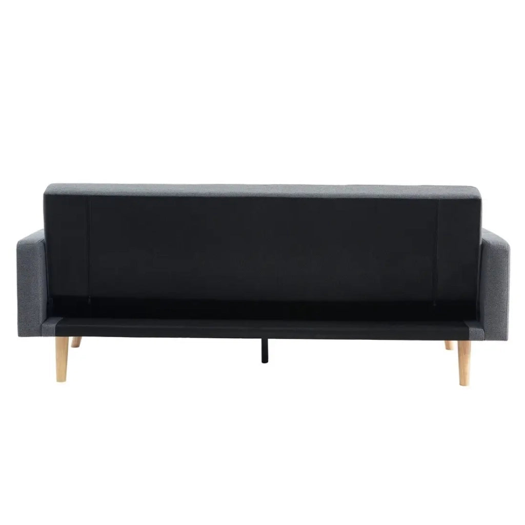 Divano 3 posti trasformabile ADONA - Grigio chiaro - Stile scandinavo