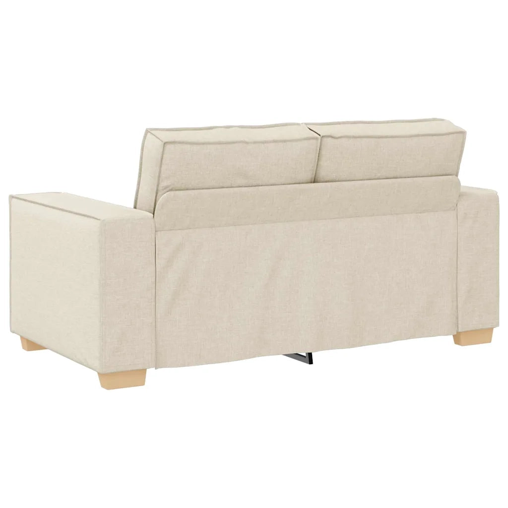 Set di divani 3 pcs Beige 220 x 80 x 84 cm Tessuto misto lino 3324604