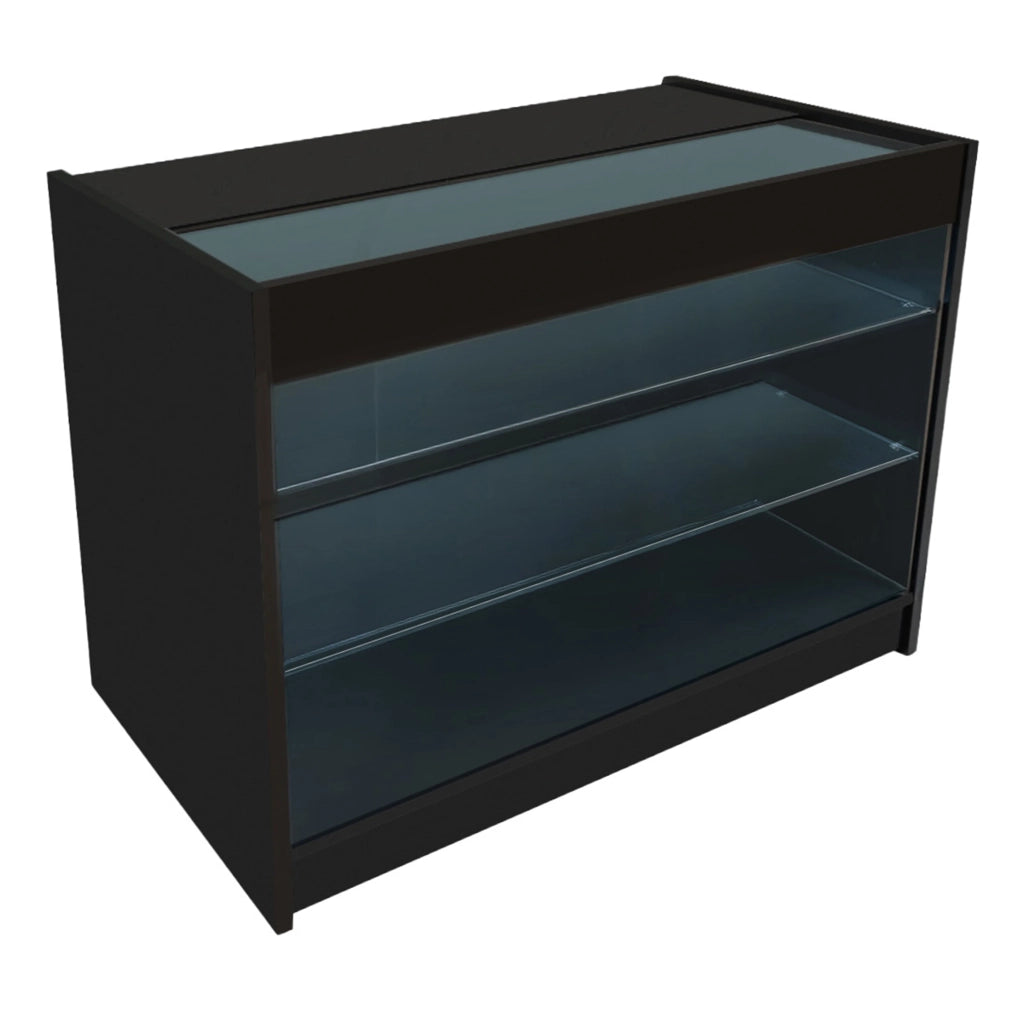 Set Banconi Nero Hyperion LED K1200 B1200 LM60 TB60 con Serrature e Vetrina