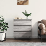 Credenza-Buffet-Armadio da cucina Grigio Sonoma 60x35x70 cm in Legno Multistrato 117576