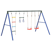 Set Gioco da Esterno con Altalene Trapezio e Scala CFW3827678