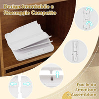 Bilancia per Neonati, Bilancia con Vassoio Rimovibile per Misurazione del Peso Corporeo e dell'Altezza, Bilancia Digitale con Schermo LED per Bambini, Animali Domestici e Adulti