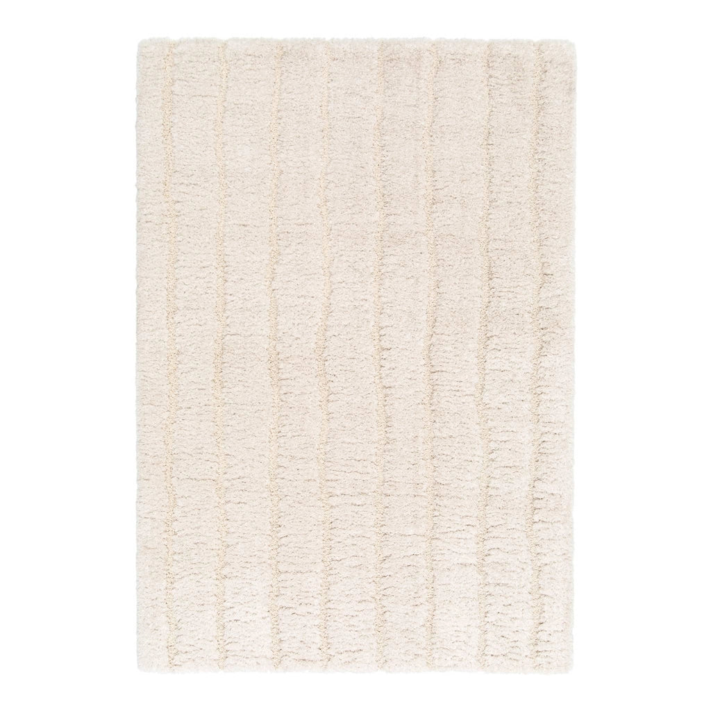Tappeto da interno motivo lineare crema 120cm