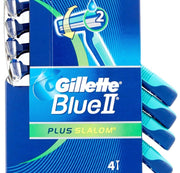 GILLETTE RASOI USA E GETTA  BLU II SLALOM PLUS X4 PZ RASATURA PERFETTA