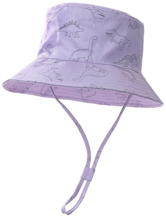 Cappello per bambini in cotone - 48 cm protezione solare per bambini - cappello per animali - unisex - cappello da pesca per bambini - primavera e estate cappello con stampa cartone - cappello da sole regolabile con elastico