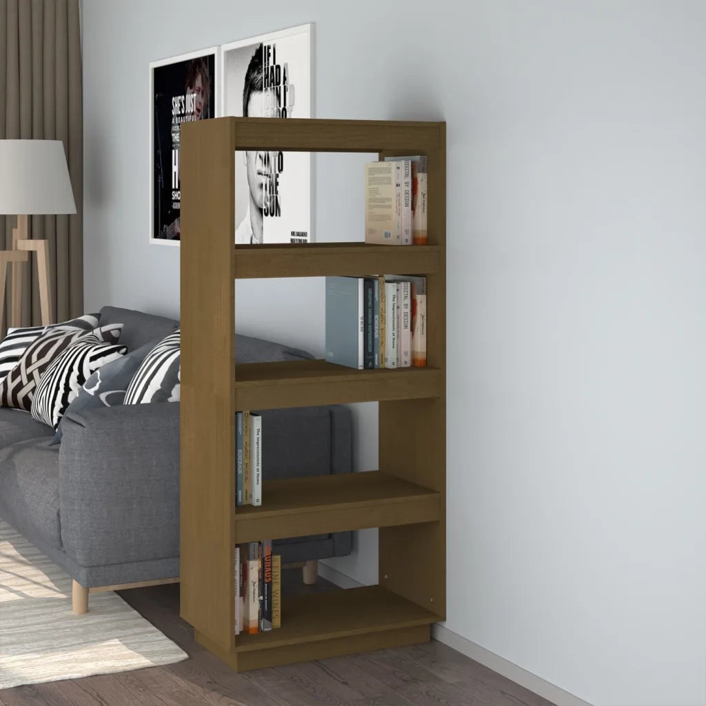 Libreria/Divisorio Ambra 60x35x135 cm in Massello di Pino 810872