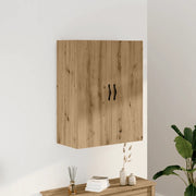 Mobile a Parete Rovere Artigianale 69,5x34x90 cm in Truciolato