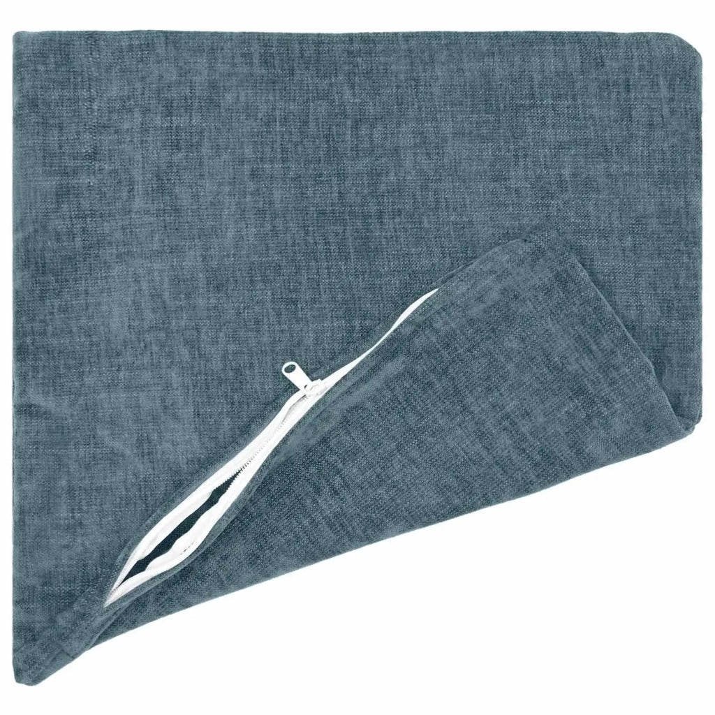 Federa 2 pcs HEERLEN Blu 40 x 40 cm Tessuto Chenille 908509