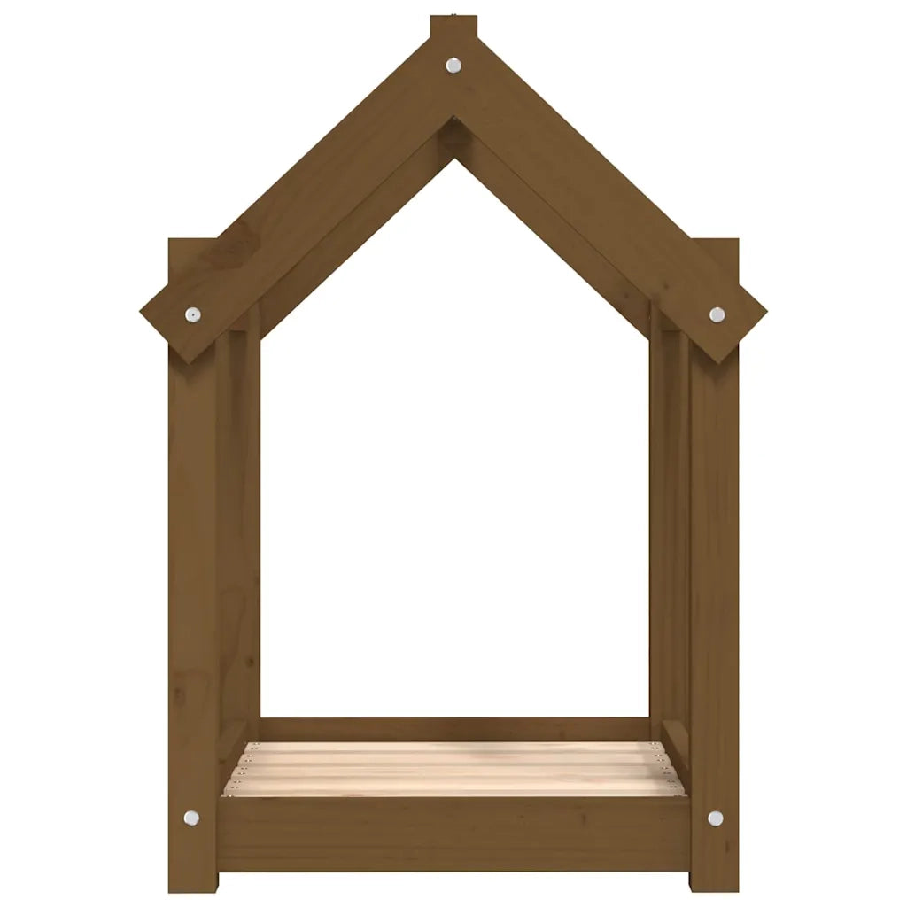 Cuccia per Cani Ambra 61x50x70 cm in Legno Massello di Pino CFW3804899