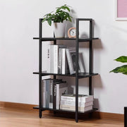 Libreria - Design Mid-Century Modern - 1 pezzo - Metallo e Legno di Teak - 57 x 95 x 28 cm