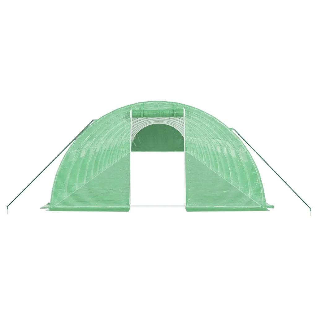 Serra con Telaio in Acciaio Verde 72 mÂ² 18x4x2 m