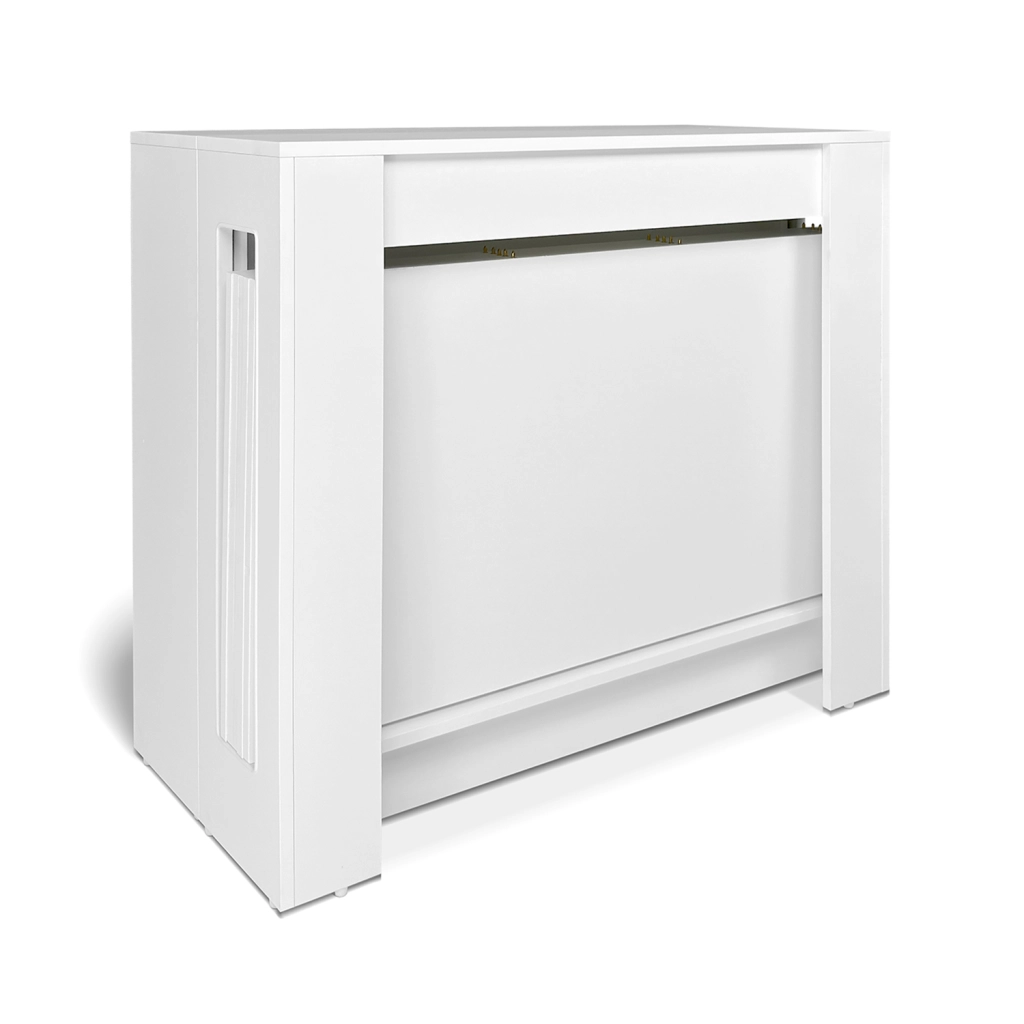 Tavolo consolle allungabile, tavolo da pranzo 45/300×90 cm bianco- Atena
