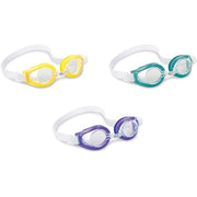 Trade Shop - Occhialini Bimbo Uv Protetti Bambini Mare Piscina Nuoto Colori Assortiti 55602 -