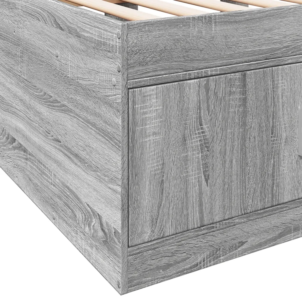 Divano Letto con Cassetti senza Materasso 75x190 cm 3280263
