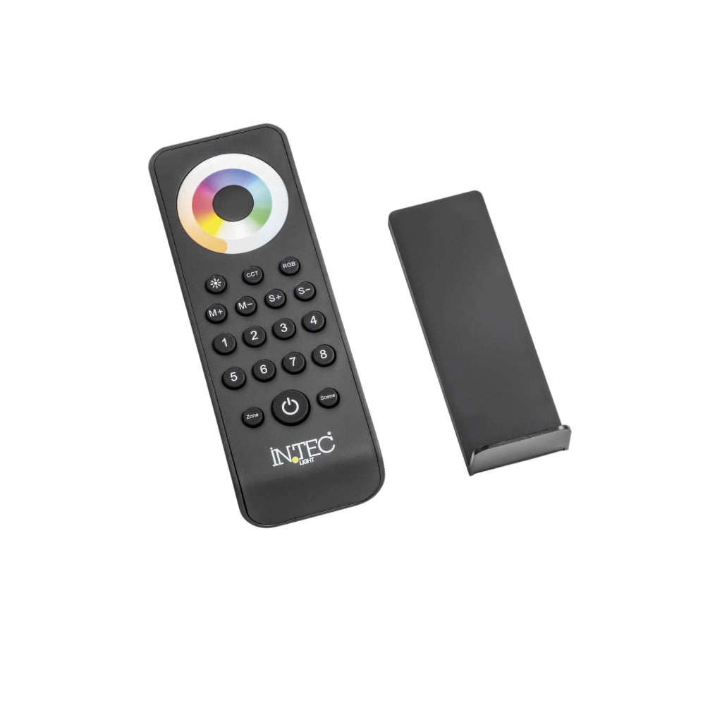 RADIOCOMANDO RF 2,4G PER CONTROLLO RGB E RGBW E RGB+CCT 8 ZONE BATTERIA CR2032
