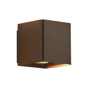 GHEE EVO - Applique LED 10W per Esterno IP65, Orientabile 30-130°, 3000K, Corten, Luce Progettuale - Rossini Group