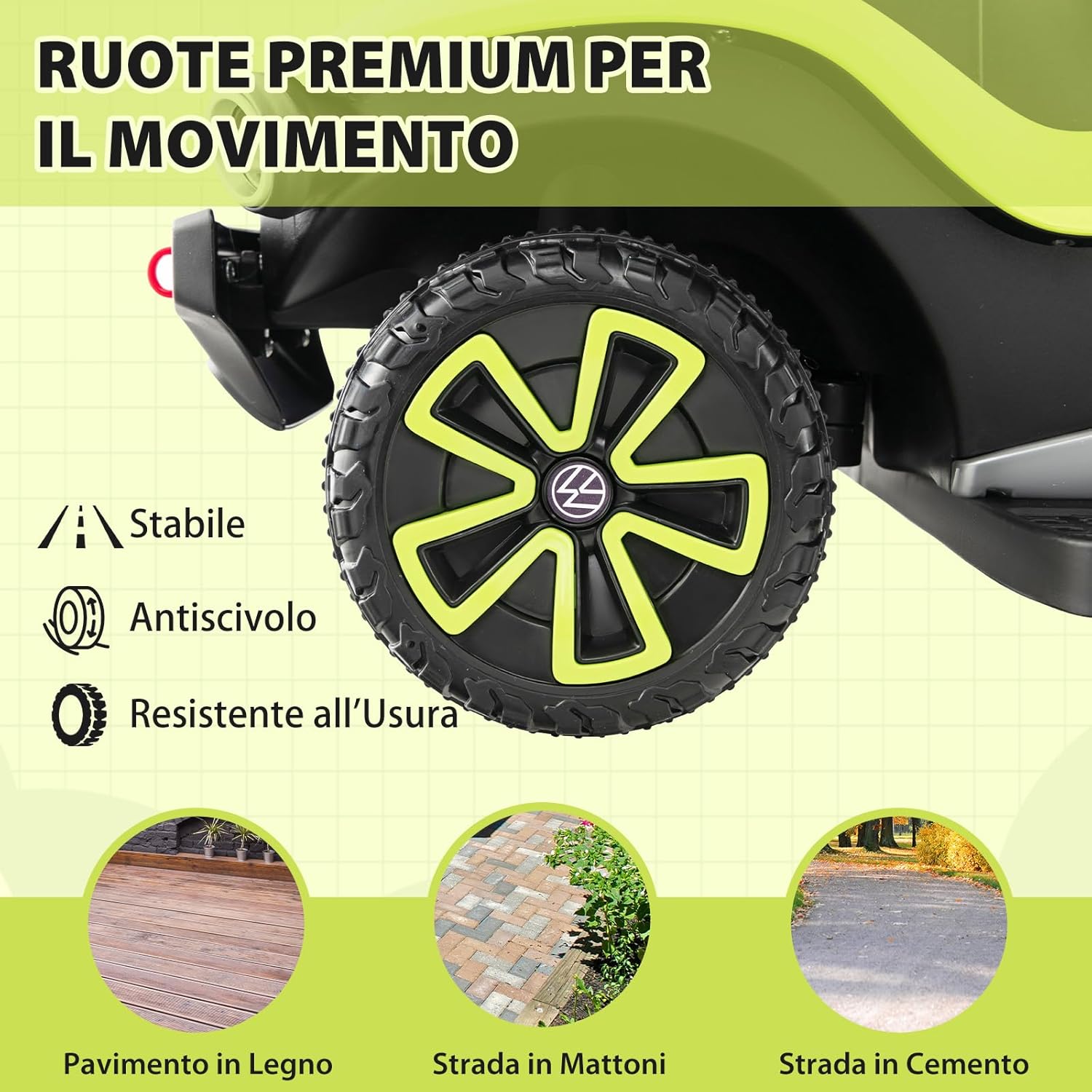 Volkswagen 3 in 1 Macchina Cavalcabile a Spinta per Bambini, Auto a Spinta con Maniglione Regolabile Parasole e Musica, Ideale per Bambini 1-3 Anni