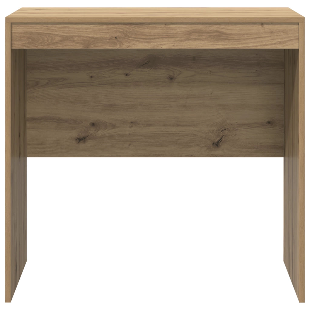 Scrivania Rovere Artigianale 80x50x76 cm Legno ingegnerizzato