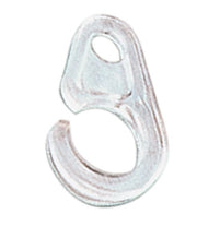 GANCIO PER BASTONE TENDA D 10 MM PLASTICA TRASP- 500,0 pz
