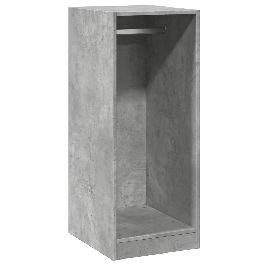Armadio Grigio Cemento 48x41x102 cm in Legno Multistrato CFW5519391